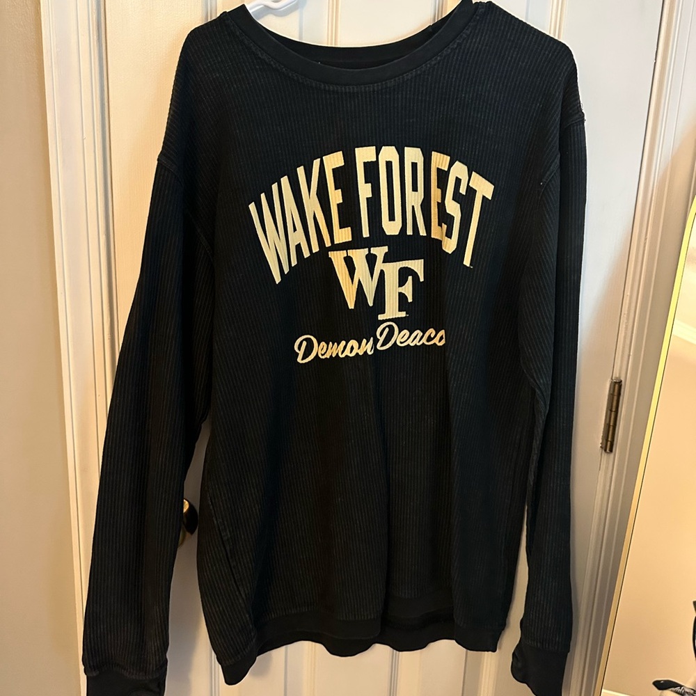Wake Forest Black Women's Top